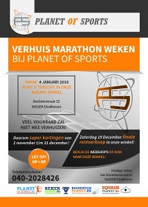 Flyer nieuwe winkel A5