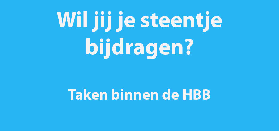 Taken binnen de HBB (Deel 3: BCS/BCJ)