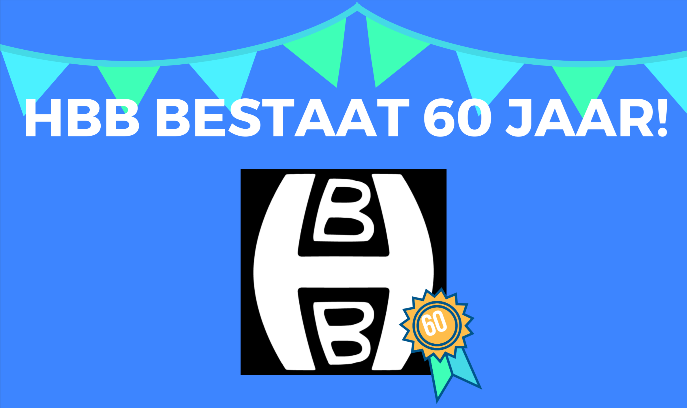 Uitnodiging HBB Jubileumtoernooi 60 jarig bestaan!