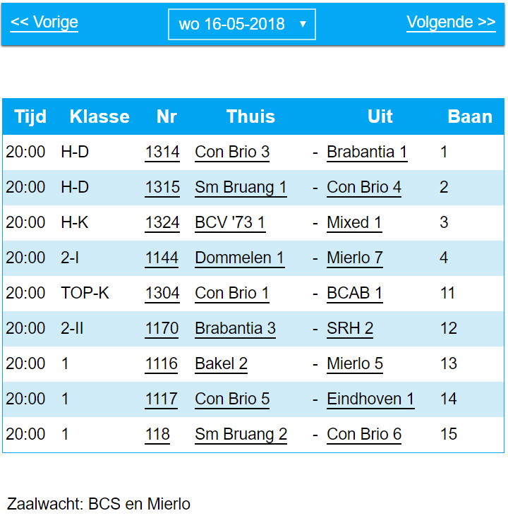 Laatste spannende competitiewedstrijden 2017-2018