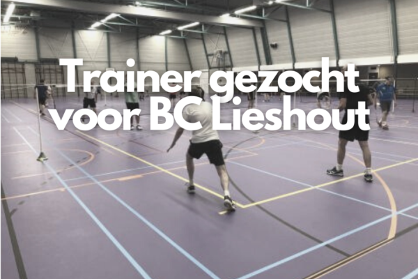 Trainer gezocht voor BC Lieshout