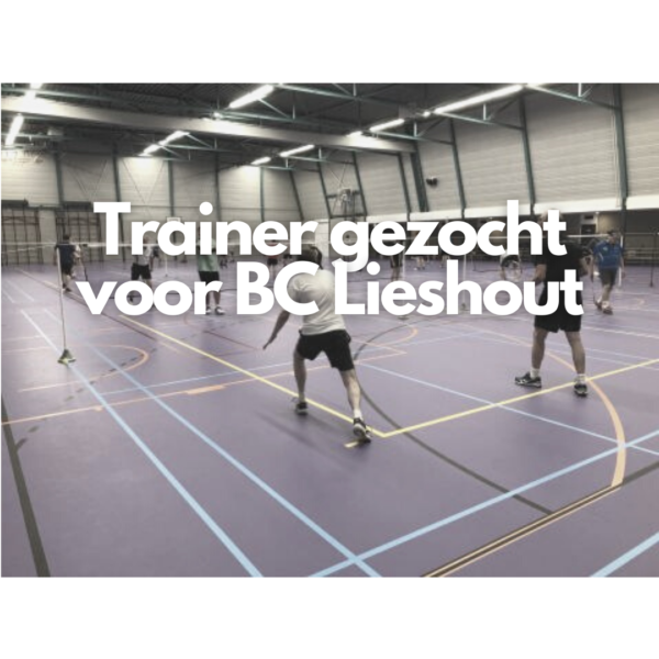 Trainer gezocht voor BC Lieshout
