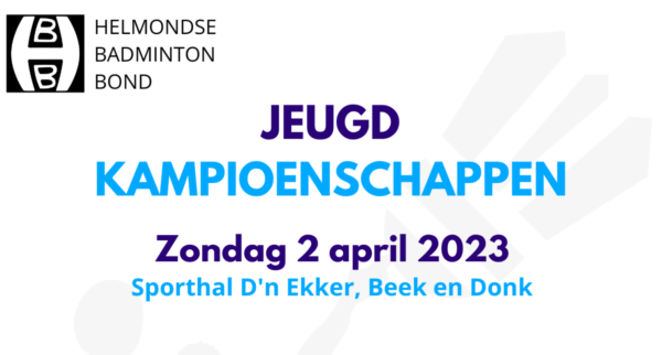 Uitnodiging HBB Jeugd Kampioenschappen 2023