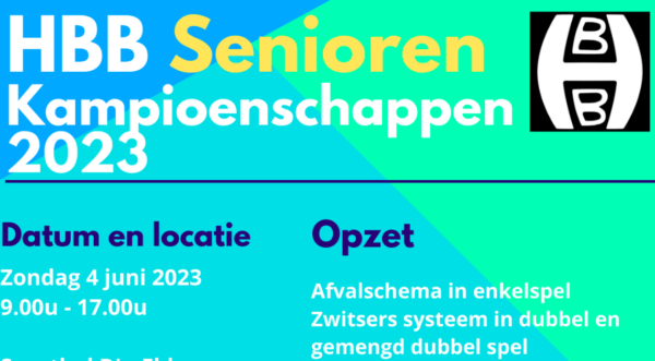 Afsluiting seizoen 2022-2023 senioren met het jaarlijkse toernooi en huldiging!