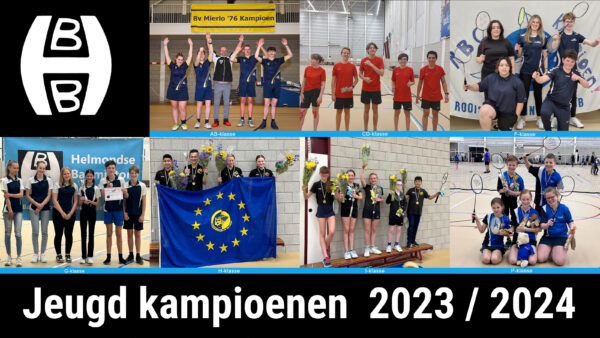Jeugd kampioenen 2023/2024