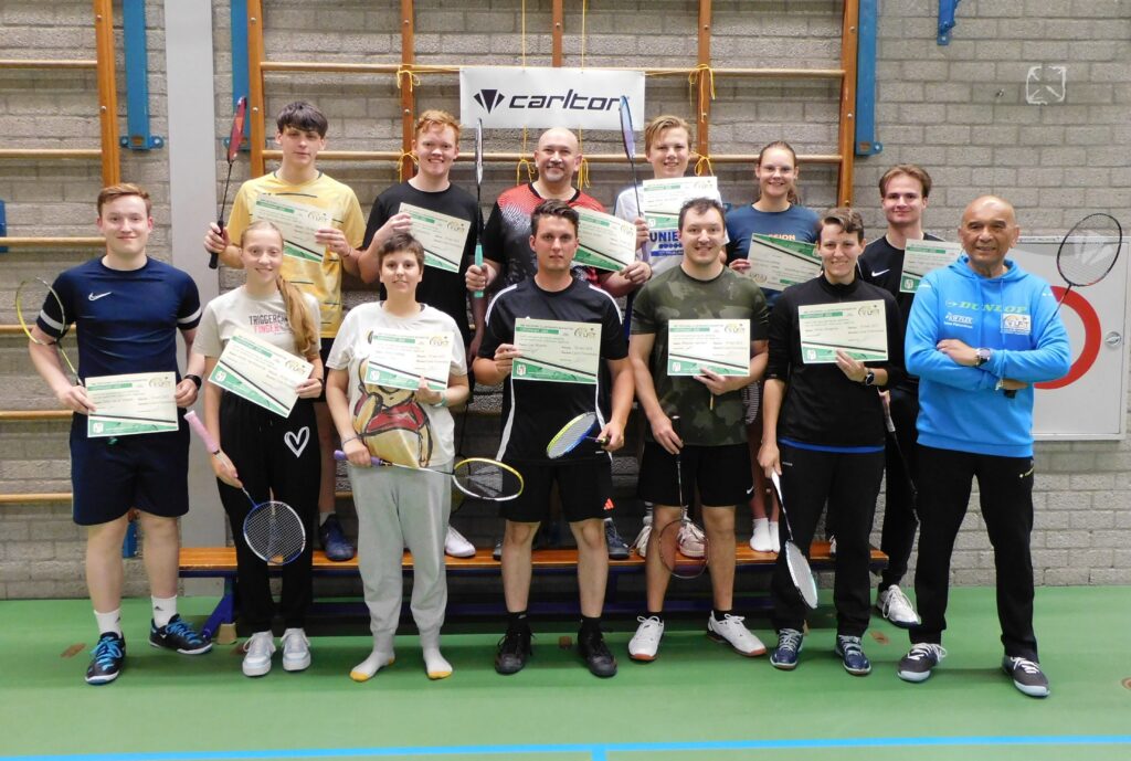 Badminton trainer opleiding Leon Florentinus