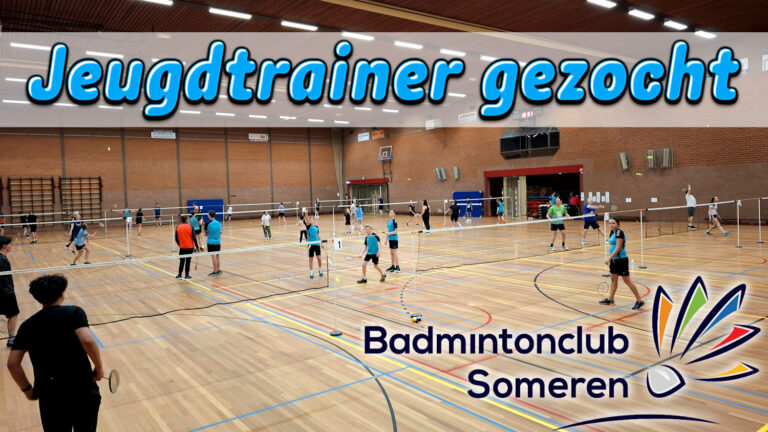 Badmintonclub Someren Trainer gezocht